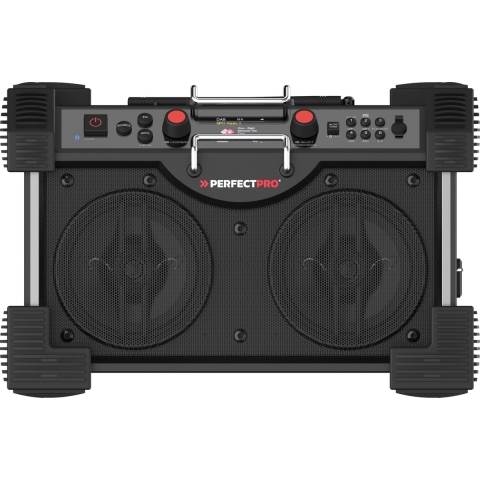 PerfectPro ROCKHART RH4 18V AMPshare Bouwradio - FM RDS - DAB+ - Bluetooth - AUX In– Powered By Bosch