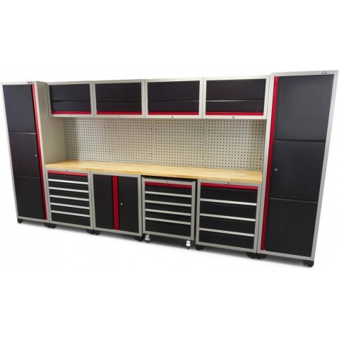 16-delig DeLUXE modulaire werkplaatssysteem