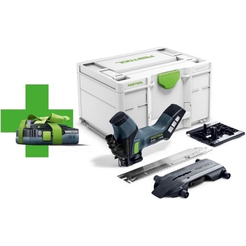 Festool ISC 240 EB-Basic 18V Li-Ion Accu Isolatiezaagmachine In Systainer - Met 4.0Ah Accu