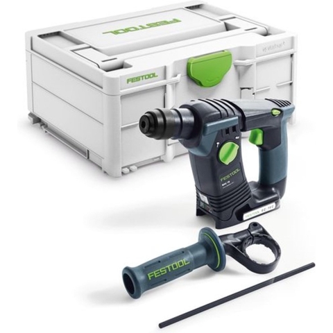 Festool BHC 18-Basic 18V Li-Ion Accu SDS-Plus Boorhamer Body In Systainer - 1,8J