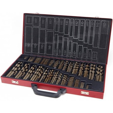 230-delige HSS 5% Cobalt borenset