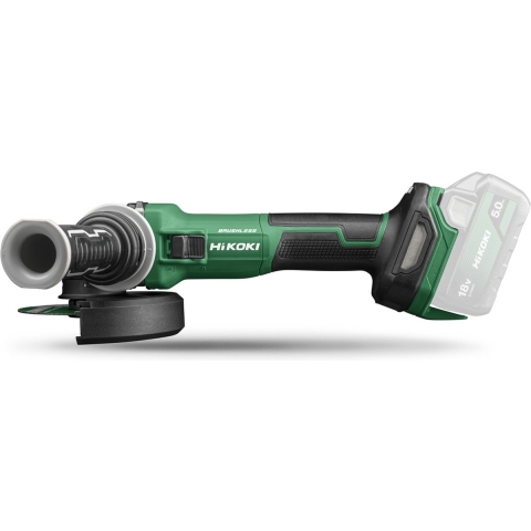 HiKOKI G1813DVEW4Z 18V Li-ion Accu Haakse Slijper Body - 125mm - Koolborstelloos
