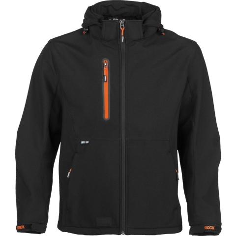 Herock Trystan Softshell Jas - Zwart - Maat L - Experts
