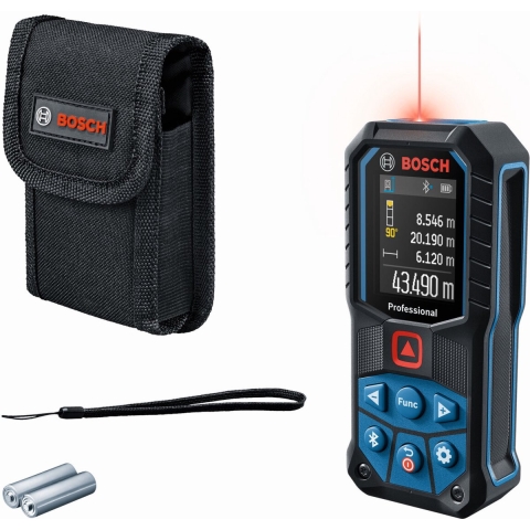 Bosch GLM 50-27 C Professional Laserafstandsmeter - 50m - Rood