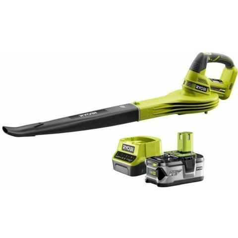Ryobi RBL1820S40F 18V Li-Ion Accu Bladblazer Set (1x 4,0Ah) - 245km/h