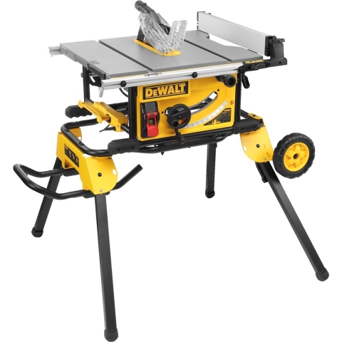 DeWALT DWE7492SET Zaagtafel (DWE7492) Met Verrijdbaar Onderstel (DWE74911) - 2000W - 250 X 30mm