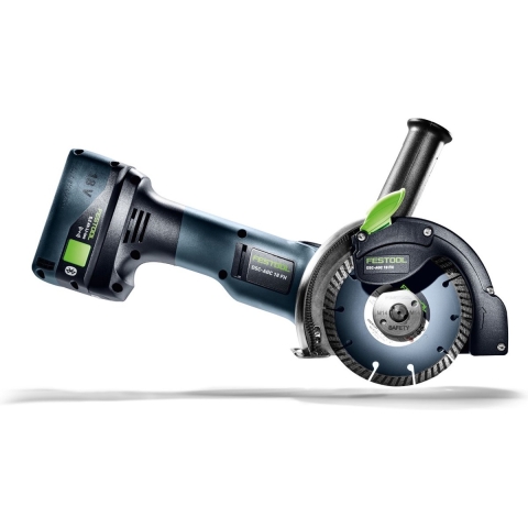 Festool DSC-AGC 18-125 EB-Basic 18V Li-Ion Accu Tegelslijper Body In Systainer - 125mm