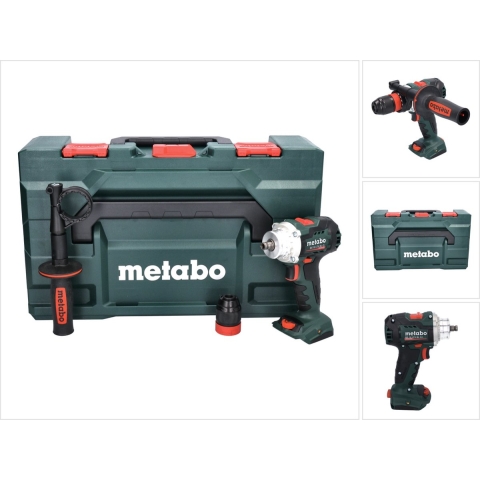 Metabo BS 18 LTX BL Q I 18V Li-ion Accu Boor-/schroefmachine Body In MetaBOX - Koolborstelloos - 602359840