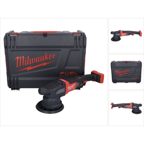Milwaukee M18 FROP21-0X 18V Li-ion Excentrische Polijstmachine Body In HD Box - 150 Mm