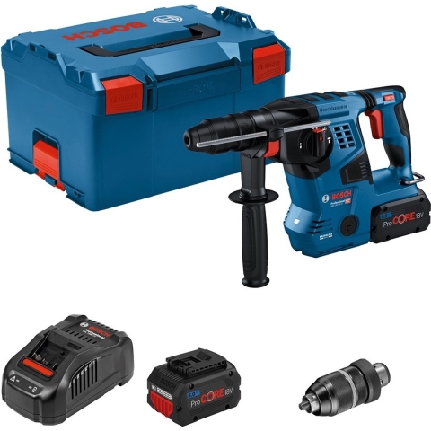 Bosch GBH 18V-28 CF Accu Boorhamer 2x PC 8,0 L-Boxx
