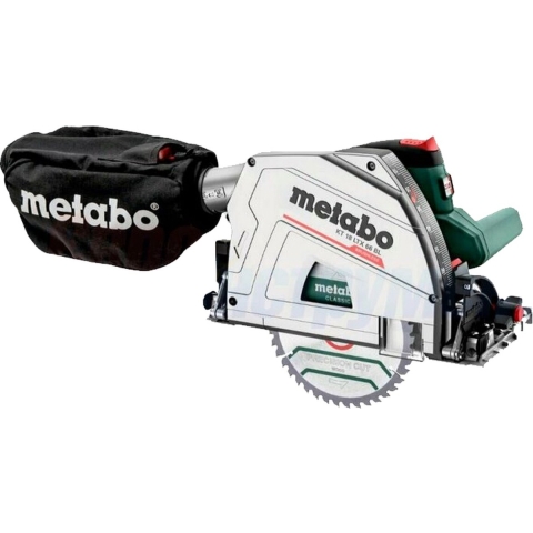 Metabo KT 18 LTX 66 BL 18V Li-ion Accu Invalcirkelzaag Set (2x 8.0Ah Accu) In MetaBox - 165 X 20mm - Koolborstelloos