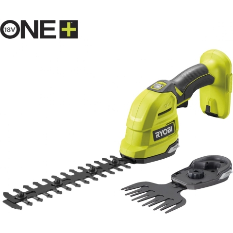 Ryobi RY18GSA-0 One+ 18V Li-ion Accu 2-in-1 Snoeischaar Body - 200 Mm