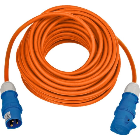 Brennenstuhl 1167650625 CEE-verlengkabel IP44 - 25m - 230V - H07RN-F 3G2,5 - Oranje