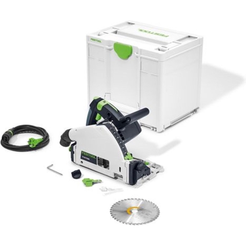 Festool TS 55 FEBQ-Plus Invalcirkelzaagmachine In Systainer - 1200W - 160mm