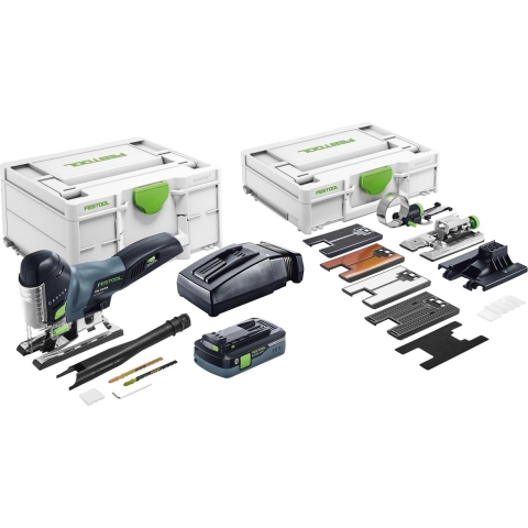 Festool CARVEX PSC 420 HPC4,0 EBI-Set 18V Li-Ion Accu Decoupeerzaagmachine Set (1x 4,0Ah) In Systainer - 120mm