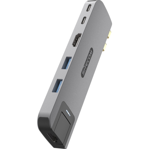 Sitecom Multiport-hub 6-in-2 (voor Macbook Air)