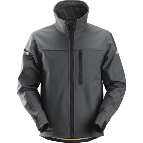 Snickers 1200 Softshell Jack AllroundWork - Staal Grijs - Maat L