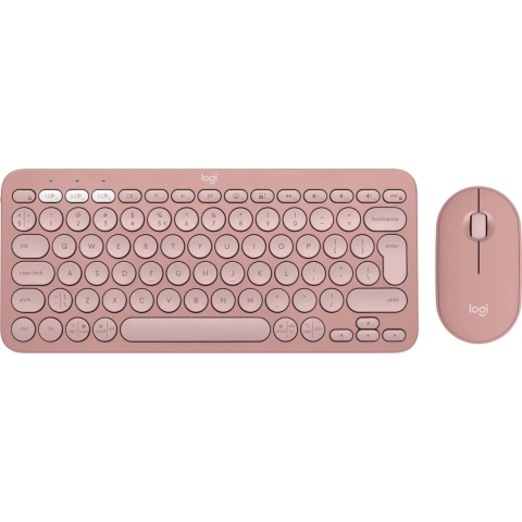 Logitech Pebble 2 Combo Roze
