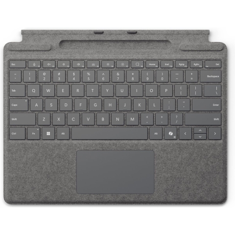 Microsoft Surf Pro Tc + Pen Storage Platina Toetsenbord Grijs