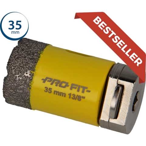 ProFit 09031035 Diamantboor Met Geintegreerde C&D Adapter 35 Mm