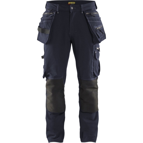 Blåkläder X1900 Werkbroek 4-weg Stretch 1998 - Zwart - Maat 48 (M)