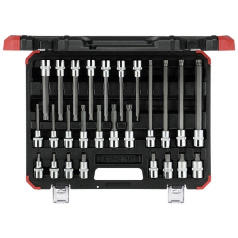 Gedore RED R68003026 26-delige Dopsleutel - Schroevendraaierset 1/2"XZN