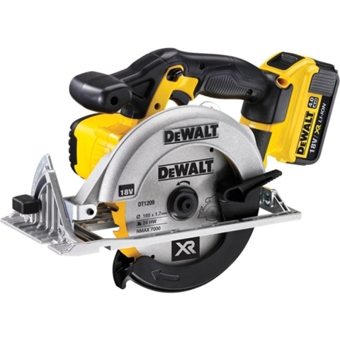 DeWALT DCS391M2 18V Li-Ion Accu Cirkelzaag Set (2x 4.0Ah Accu) In Koffer - 165mm