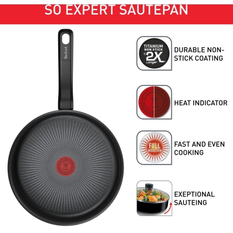 Tefal So Expert Hapjespan 24 Cm