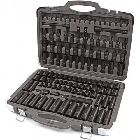 HBM 119-delige PROFI krachtdoppenset METRISCHE en INCH maten