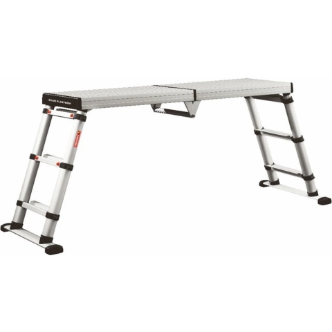 Telesteps 61209-601 Werkbordes Solid Line - Telescopisch - 3 Treden - Aluminium - Max. Werkhoogte 2.6m