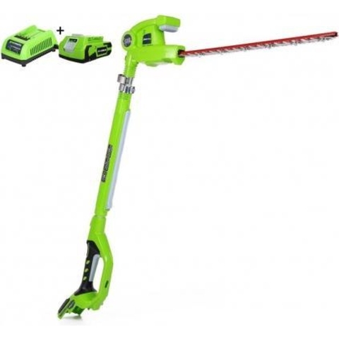 GREENWORKS 24V 2Ah accu heggenschaar longreach