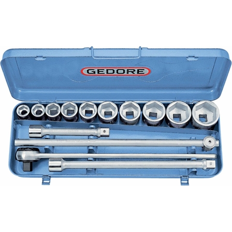 Gedore 32 EM / D 32 EM 14-delige Dopsleutelset 3/4"- 22-50mm