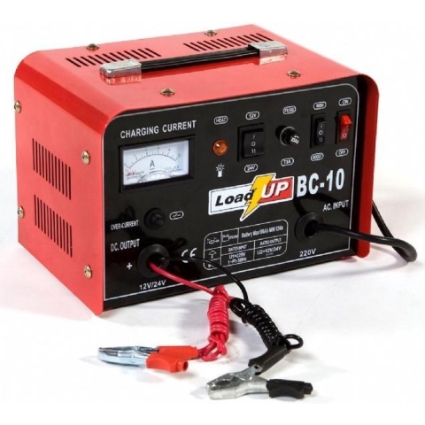 Acculader BC10 12V+24V laadstroom 3A