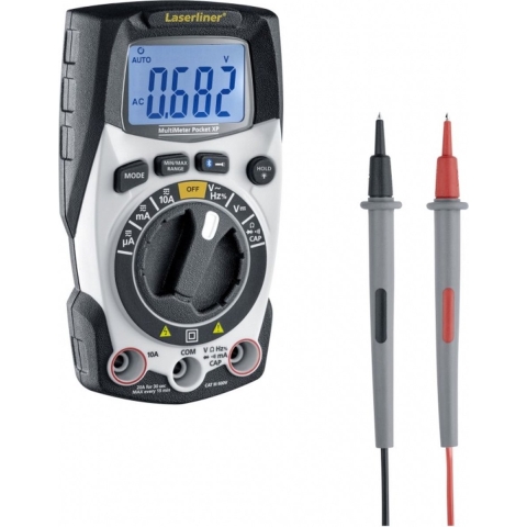 Laserliner MultiMeter Pocket XP Compacte Digitale Multimeter - AC/DC 600V&10A