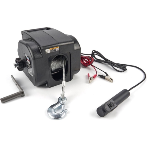 HBM draagbare 12 Volt 900 Kg elektrische Lier