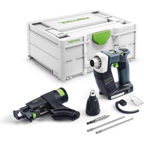 Festool DURADRIVE DWC 18-2500-Basic 18V Li-Ion Accu Bandschroefmachine Body In Systainer - 18Nm - 55mm - Koolborstelloos
