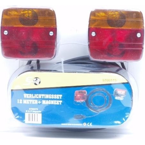 Verlichtingsset + magneet 12 meter