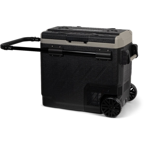 Steamy-E SECZGW61 Elektrische Compressor Koelbox Op Wielen Dual Zone - 61L