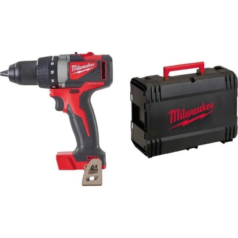 Milwaukee M18 BLDD2-0X 18V Li-Ion Accu Schroefboormachine Body In HD-box - Koolborstelloos - 82Nm