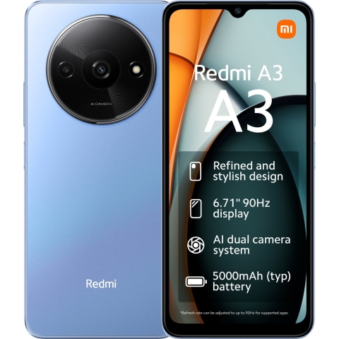 Xiaomi Redmi A3 - 64 Gb Blauw