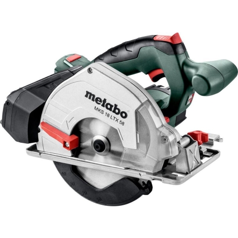 Metabo MKS 18 LTX 58 18V Li-Ion Accu Metaalcirkelzaag Body In MetaBox - 165mm