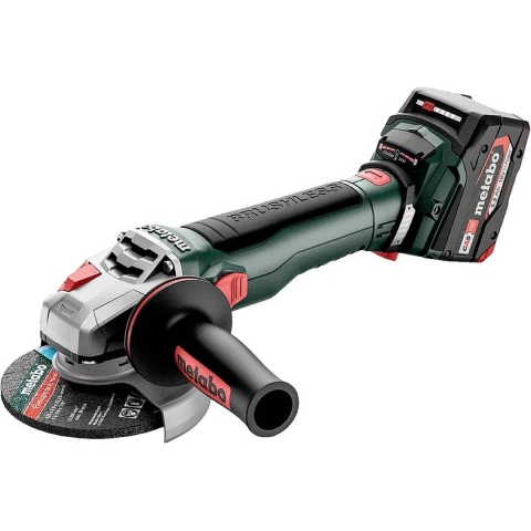 Metabo WB 18 LT BL 11-125 Quick 18V Li-Ion Accu-slijper Set (2x 5.2Ah) In MetaBox