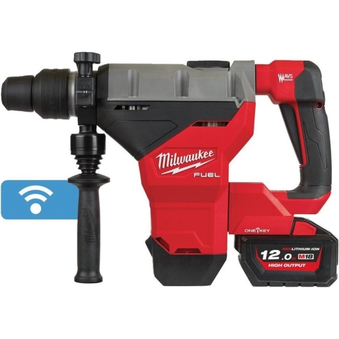 Milwaukee M18 FHM-121C 18V Li-Ion Accu SDS-Max Combihamer Set (1x 12.0Ah Accu) In Koffer - 11J