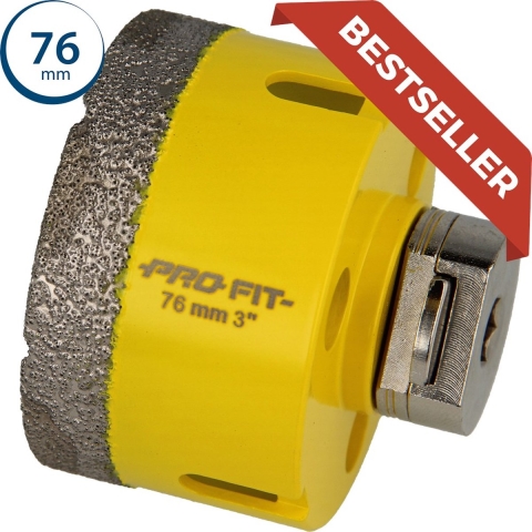 ProFit 09031076 Diamantboor Met Geintegreerde C&D Adapter 76 Mm
