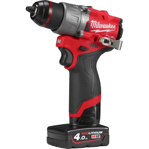 Milwaukee M12 FPD2-402X 12V Li-Ion Accu Subcompacte Slagsboormachine Set (2x 4.0Ah Accu) In HD Box - 45 Nm