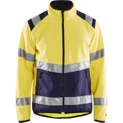 Blåkläder 4877 Softshell High Vis - Geel - Maat L