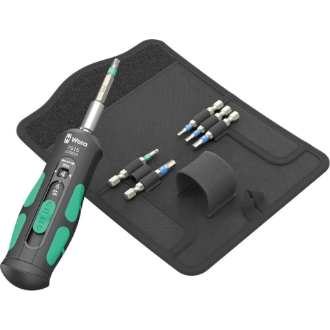 Wera 05075850001 7-delig 7515/7 Kraftform Safe-Torque Speed Bicycle 1 Draaimomentschroevendraaierset In Etui
