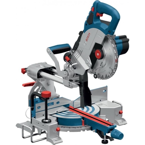 Bosch GCM 18V-216 18V Li-Ion Accu Afkort-/verstekzaag Set (2x 8.0Ah Accu) - 30 X 216mm - Koolborstelloos