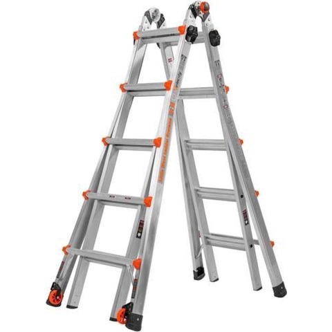 Little Jumbo 48414102 Little Giant Velocity Telescoopladder - 4 X 5 Treden