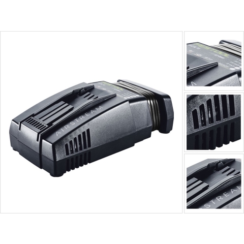 Festool SCA 16 Sneloplaadapparaat - 10,8V - 14,4V - 18V